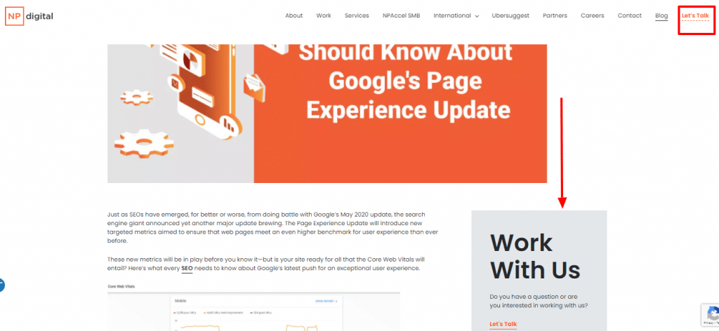 Neil Patel Inbound Sales Example