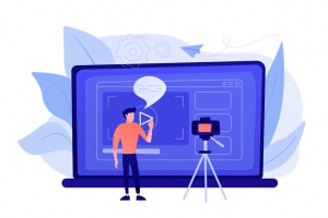 https://www.freepik.com/free-vector/man-front-camera-recording-video-share-it-internet-vloger-shares-bradcast-blog-video-log-video-bloging-web-television-embedded-video-concept-violet-palette_12085849.htm#