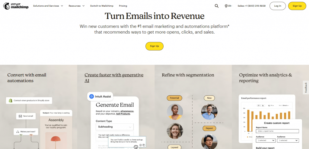 Email Marketing Campaign Management - Mailchimp