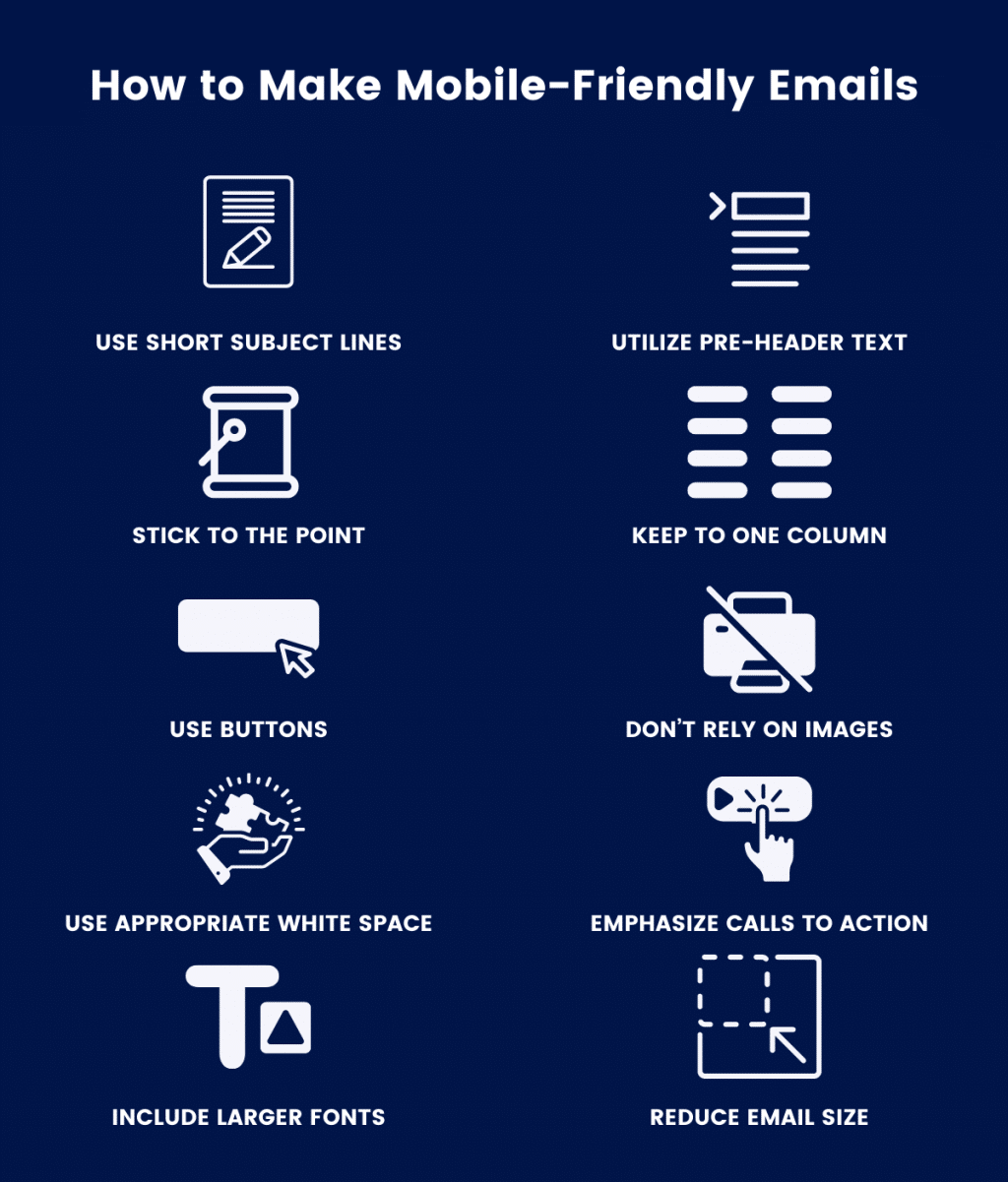 Email Marketing Best Practices - Mobile-Friendly Emails