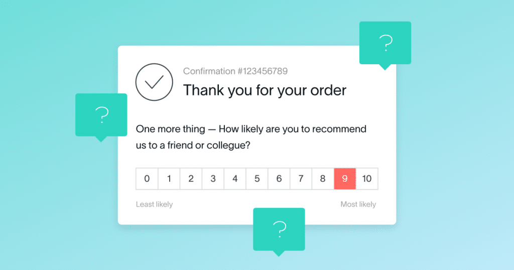 Personalized Email Marketing - Post-Purchase Survey