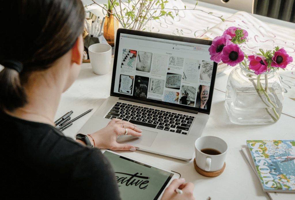 a woman exploring how your brand has a personality